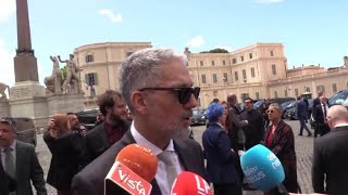 David di Donatello Giuseppe Fiorello al Quirinale quotCi ero già stato ma per un filmquot [upl. by Elie342]