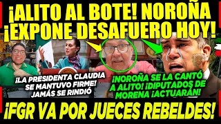 CAMPECHANEANDO VIERNES ¡ALITO AL BOTE NOROÑA ADVIERTE DESAFUERO ¡FGR VA POR JUECES REBELDES HOY [upl. by Iduj]