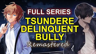 Tsundere Delinquent Bully FULL SERIES  Parts 110「ASMR Boyfriend Roleplay」 [upl. by Alyl850]