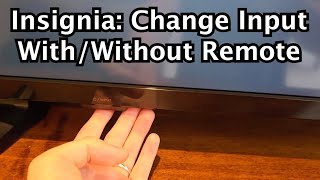 Insignia Fire TV How to Change Input  Source  HDMI WithWithout Remote [upl. by Lienhard996]