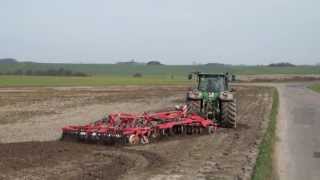 Bodenbearbeitung John Deere 8330 mit Väderstad Top Down 500 [upl. by Salinas]