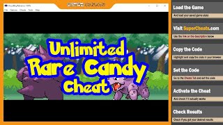 Pokemon Black 2 White 2 900x Rare Candy Cheat [upl. by Yanrahs50]