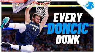 Every Luka Doncic Dunk in the NBA So Far  20182023 [upl. by Ecnal]