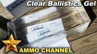 Clear Ballistics Gelatin [upl. by Oiliduab]