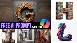 Prompting with copilot ABC Alphabet G2L AI Generated Using Microsoft Copilot [upl. by Asserat]