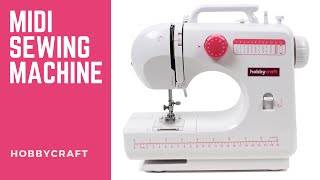 Hobbycraft Midi Sewing Machine  Hobbycraft [upl. by Eleinad780]