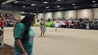 Sr Womens Fancy Shawl  Durant powwow 2023  Saturday afternoon [upl. by Berlauda361]