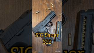 SIG SAUER P322 Pistol Test shooting [upl. by Okubo]