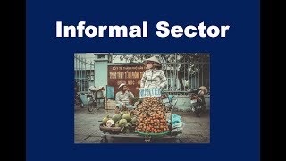 What is the Informal Sector [upl. by Folsom244]