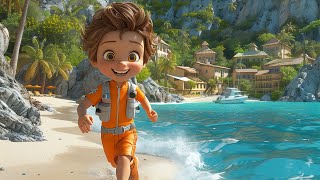 Beach Adventure Song for Kids 🌞 Summer Fun Music Video 🎶 [upl. by Orban]