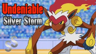 ASHS INFERNAPE SONG  quotUndeniablequot Pokémon Anime  Silver Storm [upl. by Ahsema]