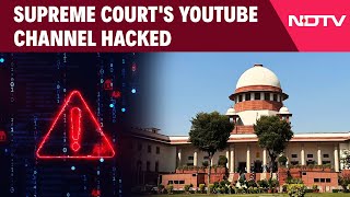 Supreme Court Hacked  Supreme Courts YouTube Channel Hacked It Shows [upl. by Carnay]