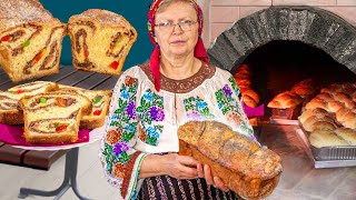 Traditional SWEET BREAD for Christmas and Easter  COZONAC [upl. by Litnahs]