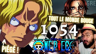 ONE PIECE 1054  ENFIN SHANKS  SABO A SAUVÉ VIVI  DRAGON RETRAITÉ  YASSOP GOAT  REVIEW MANGA [upl. by Anawot]