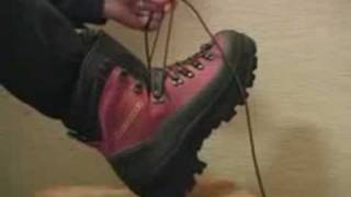 Quick Mountaineering Boot Lacing Tips [upl. by Ralyat]