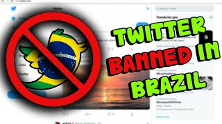 Twitter Gets BANNED In Brazil Causing Protests Over FREE SPEECH [upl. by Talbott541]