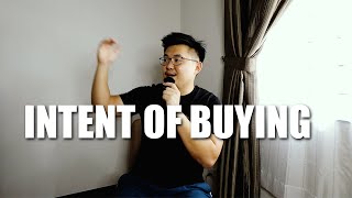 INTENT OF BUYING  LECTURE 004 [upl. by Wiltsey80]