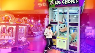 Playing EVERY Claw Machine in this HUGE Arcade [upl. by Pellet]