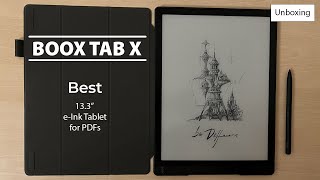 BOOX Tab X  Best PDF Reader Unboxing amp Review [upl. by Varian799]