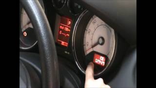 how to reset the service indicator spanner on peugeot 308 2008 [upl. by Alaaj86]