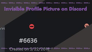 How to create fully invisible Profile in Discord  Works [upl. by Babby]