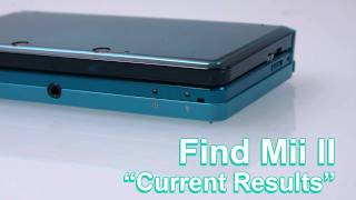 3DS Music Find Mii II  Current Results [upl. by Analihp]