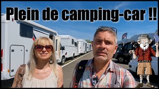 62 Visite improvisée au salon du campingcar de Lyon [upl. by Issi]