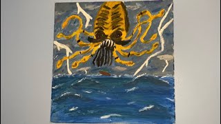 I painted Tentro as a kraken [upl. by Norford255]