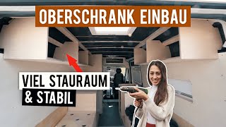 Hängeschrank im VAN ∙ einfaches Gerüst bauen ∙ Teil 1 ∙ DIY Campervan Selbstausbau 15 [upl. by Ennovi]