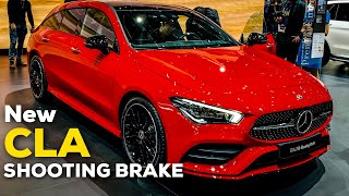 2020 MERCEDES CLA SHOOTING BRAKE CLA 250 AMG Line NEW Review WORLD PREMIERE [upl. by Nueormahc396]