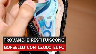 Trovano portafogli con 15000 euro sul bus tre 14enni lo restituiscono [upl. by Flinn584]