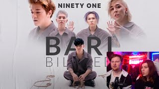 Реакция на NINETY ONE  BARI BILED  Official Music Video [upl. by Viridissa]