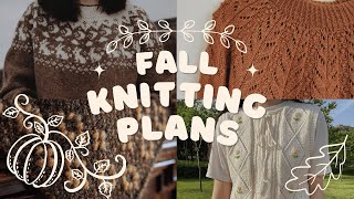 12 knitting patterns for fall  yarnyheart fiber art [upl. by Ramyar496]