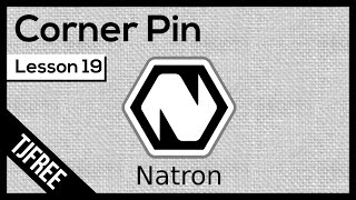 Natron Lesson 19  Corner Pin Transform Tool amp UI Animation [upl. by Dee Dee]