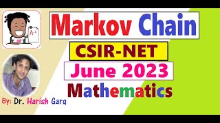 Markov Chain CSIR NET June 2023  ID 704105 [upl. by Eineg]