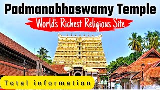 Padmanabhaswamy Temple Worlds Richest Religious Site Historical amp Geographical Facts  Kerala PSC [upl. by Adahs]