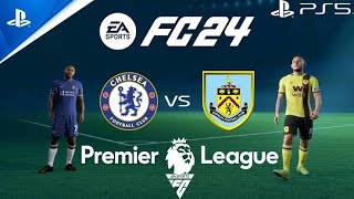 EA SPORTS FC 24  21 Chelsea vs Burnley  UEFA Premier Leauge 2324  full Match 4K 60fps [upl. by Alohcin855]