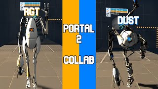 Getting Insulted by a Robot in Portal 2  feat Dusting [upl. by Ynamreg421]