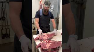 Cutting Bison Arm Roasts 🦬🔪🥩 shorts bison butcher butchering [upl. by Chenay]