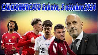 CALCIOMERCATO Sabato 5 ottobre 2024 [upl. by Meehaf]