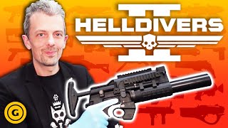 Firearms Expert Reacts to Helldivers 2 PART 3 [upl. by Wing]