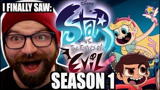 I Finally Saw Star Vs The Forces of Evil Season 1  Reaction amp Breakdown [upl. by Rodolph]