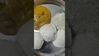 Idli with sambar chutney 😋 shorts breakfast idli sambaridli food vadai viralvideo trending [upl. by Ydwor]