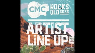 CMC Rocks QLD 2023  Artist Line Up [upl. by Boleslaw]