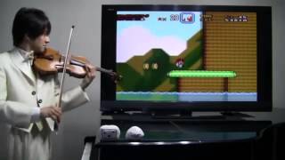 Interpretando Super Mario World en Violin [upl. by Ssidnac469]