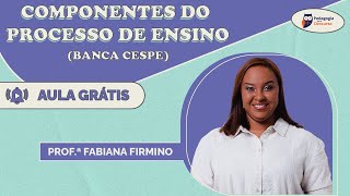 Simulado Componentes do Processo de Ensino  Banca CespeCebraspe  Pedagogia para Concurso [upl. by Yelnik]