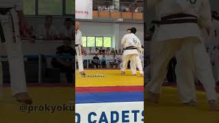 Husein Mamedov Ukraine  Kyokushin Karate U21 “World Cup Varna 2024” July 2 2024 [upl. by Idram664]