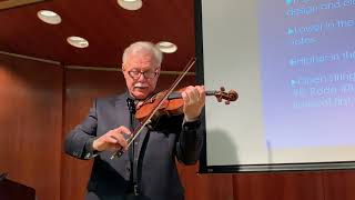 Beginning spiccato and sautille bowing exercises  Kurt Sassmannshaus [upl. by Egiap]