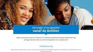 Studiefinanciering aanvragen vanaf de Antillen [upl. by Ainomar371]