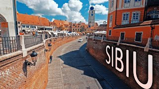 SIBIU ROMANIA  4k  best romanian destination [upl. by Lednam373]